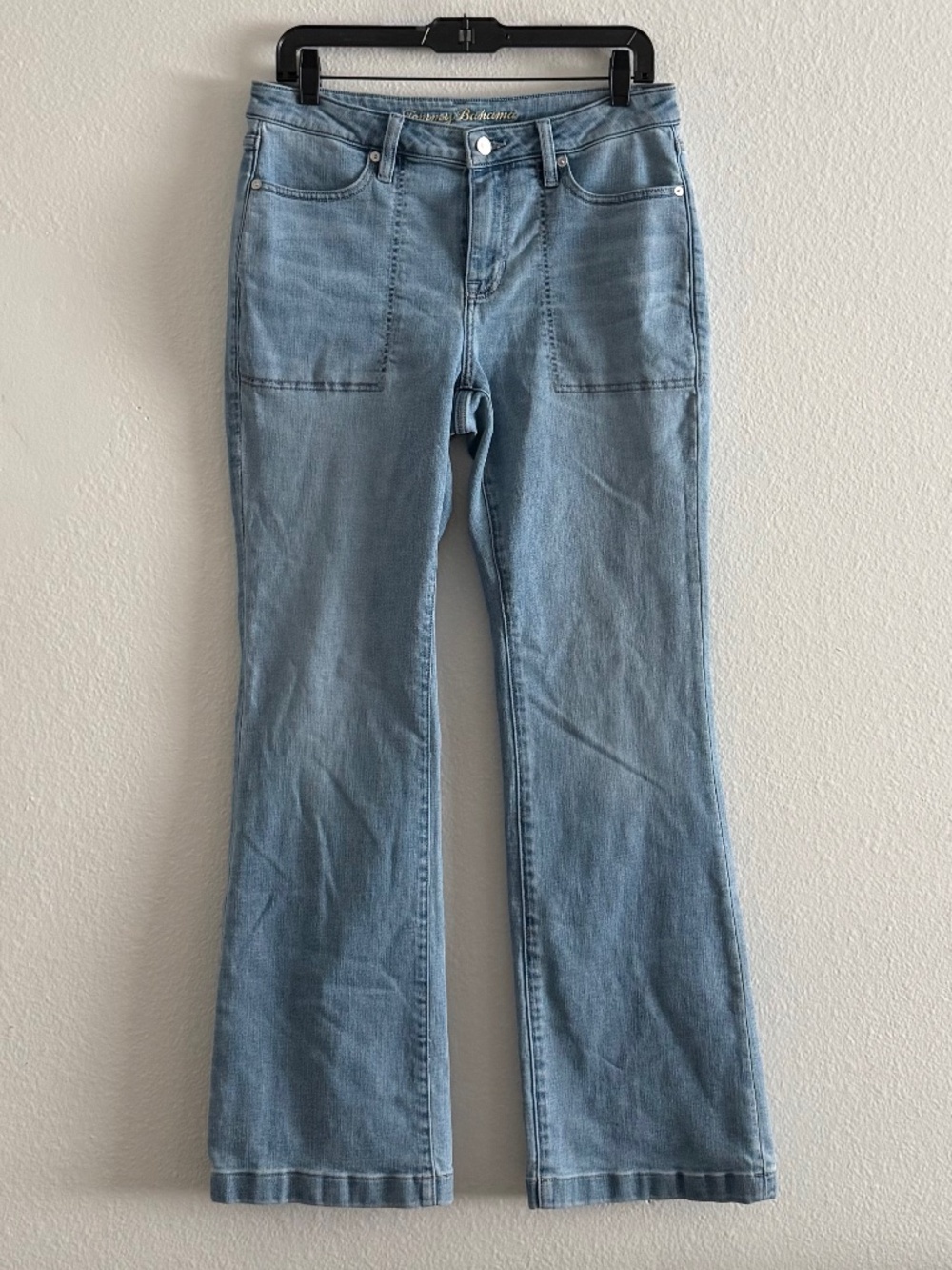 Tommy Bahama Patch Pocket Flare Jeans
